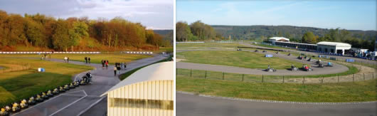 La piste de Kart pour louer un Kart près du parc d'attraction